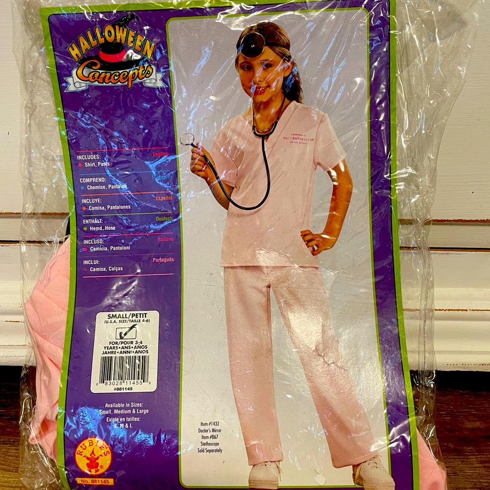 Girl’s Dress Up Veterinarian Costume